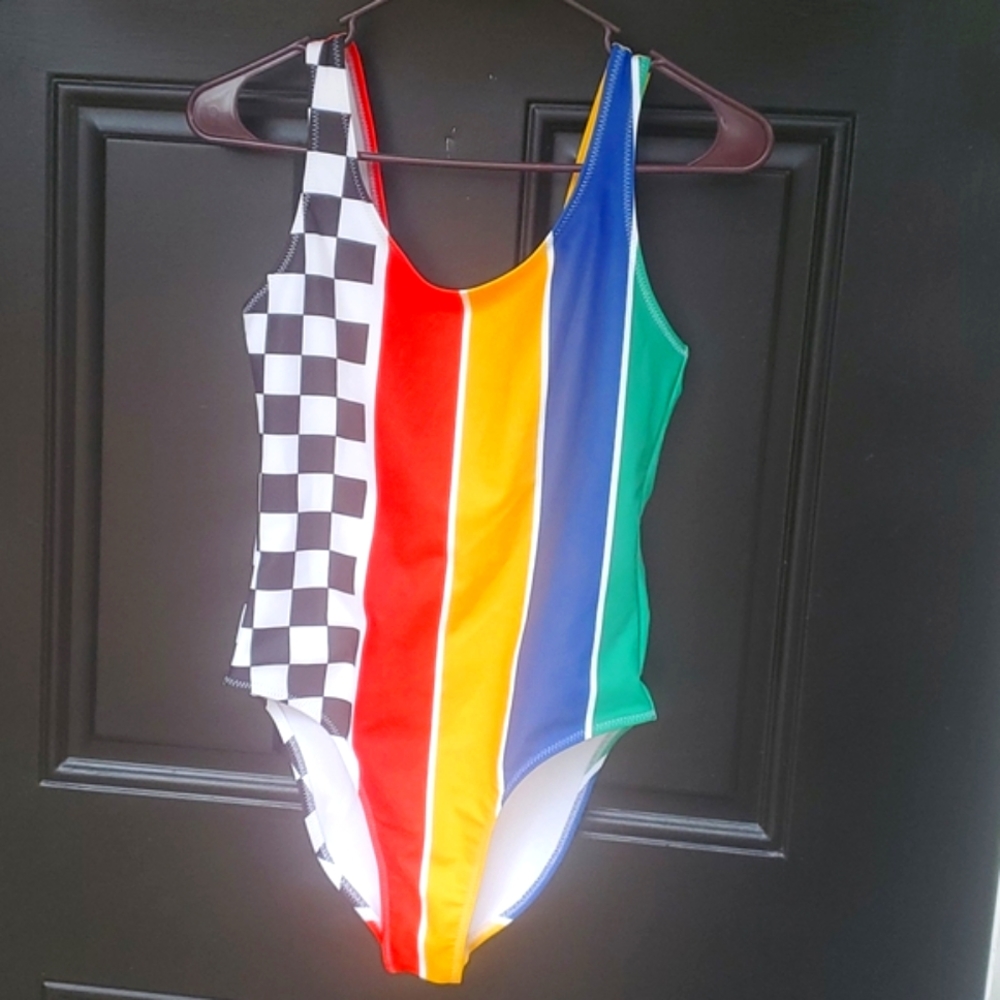 SHINESTY One Piece Swimsuit  SMALL MULTI COLOR